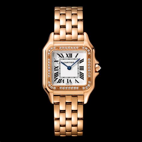 cartier panthere watch mens|cartier panthere watch with diamonds.